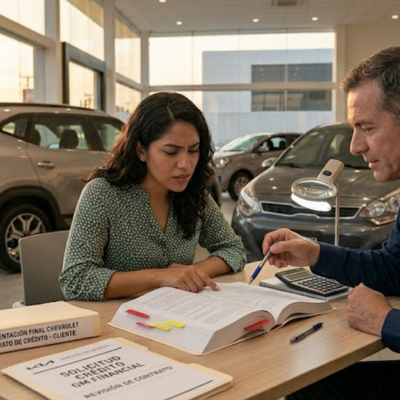 crédito automotriz Chevrolet