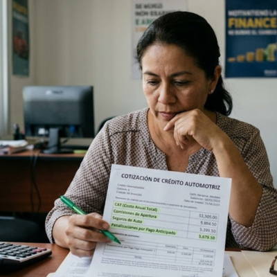 Haz clic en el butón abajo y descubre qué revisar en la cotización de un crédito automotriz sin buro en México.