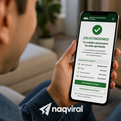 Haz clic en el butón abajo y descubre cómo prepararte antes de solicitar credito automotriz en linea en México fácilmente.