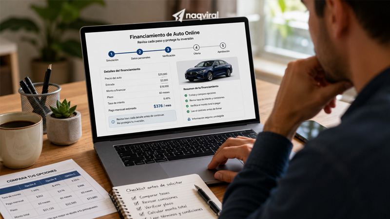 Conocé cómo revisar cada paso al sacar un auto en cuotas online.