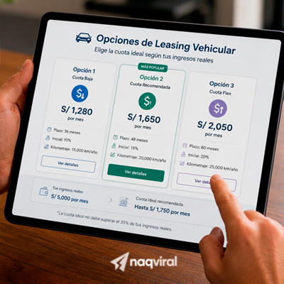 Renueva tu auto hoy mismo con los beneficios de un leasing vehicular. leasing vehicular