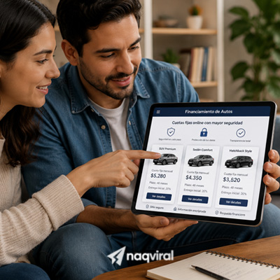 Auto en cuotas fijas online compara opciones, revisa el CFT