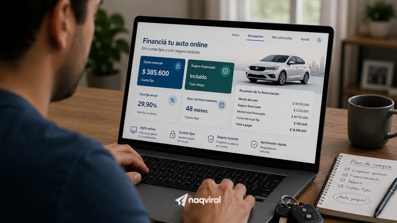 Financiá un auto en cuotas fijas online con mayor seguridad.