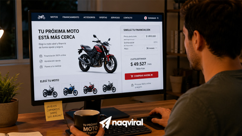 Aprendé qué comparar antes de comprar una moto para repartos por internet.
