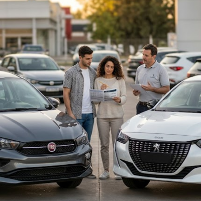 Fiat Cronos vs Peugeot 208