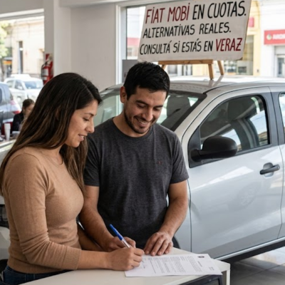 Fiat Mobi en cuotas