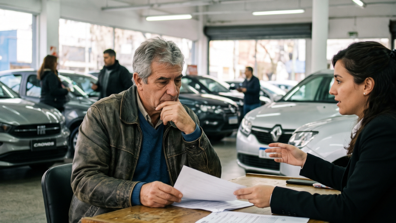 Compará si te conviene un auto usado o 0km con historial negativo.