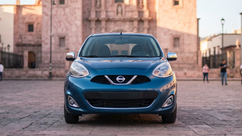 Conoce el Nissan March Sense TM 2026 y revisa su ficha técnica para uso urbano.